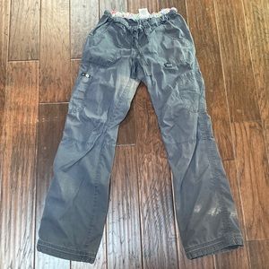 Grey Koi Scrub Pants